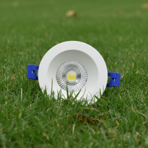 SOCLE FIXE PVC ROND/BLANC