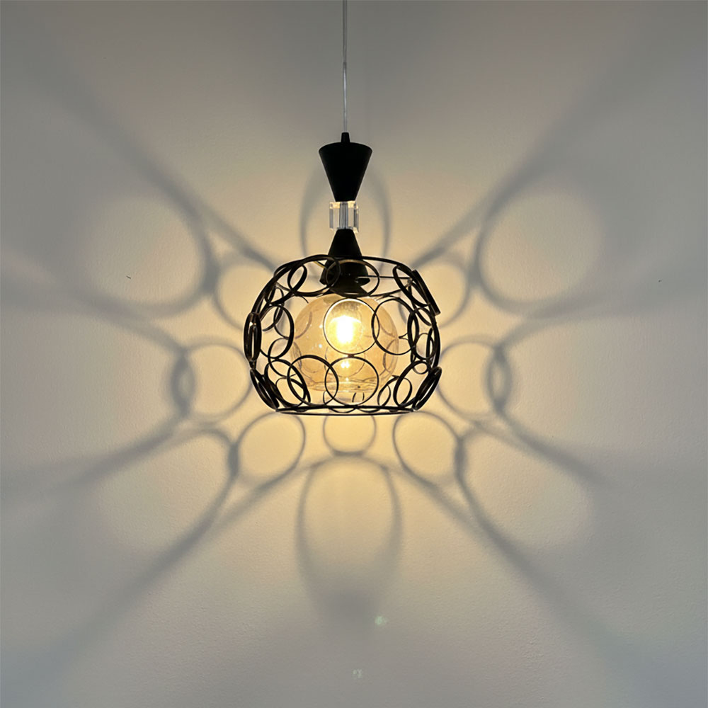 SUSPENSION DORELLA NOIR