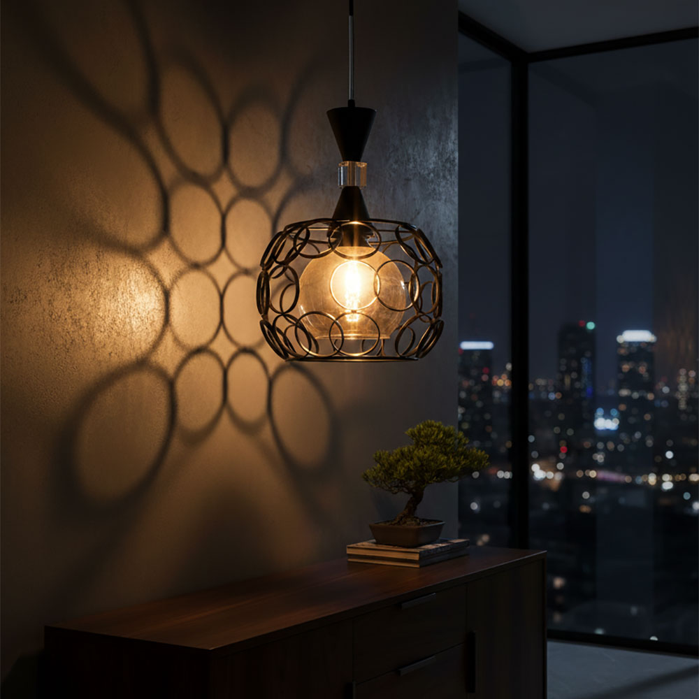 SUSPENSION DORELLA NOIR – Image 2