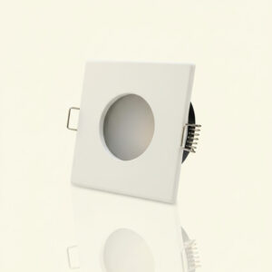 SOCLE ETANCHE ROND OU CARRE BLANC/ SATINE/NOIR