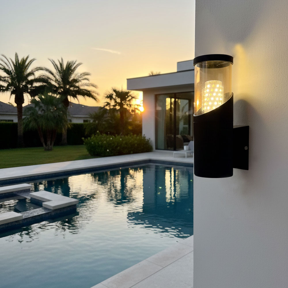 APPLIQUE MURALE NOIR VERRE CHANGEANT – Image 3