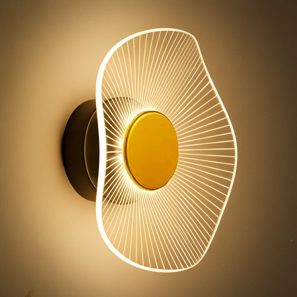 APPLIQUE DECORATIF ROND PLEXI