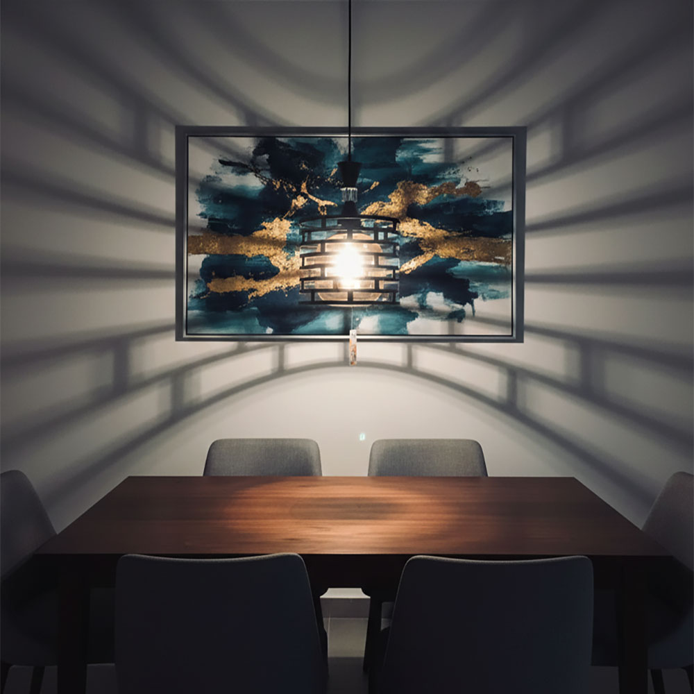 SUSPENSION LE CERCLE NOIR – Image 2