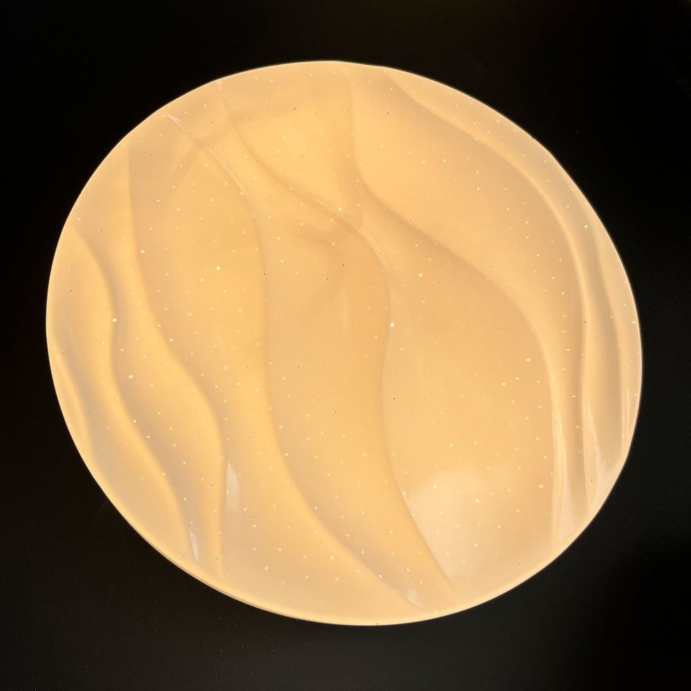 PLAFONIER VAGUE BLANCHE 40CM – Image 2